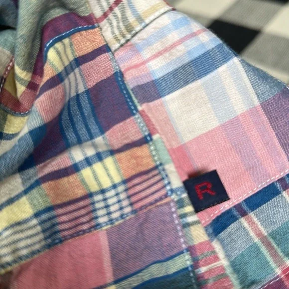 Ralph Lauren Madras Halter Dress Appears New Medium - Picture 7 of 7